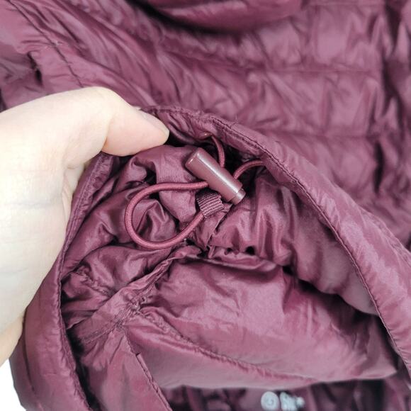 Aritzia TNA Purple Down Packable Botanie Puffer Jacket S - Picture 10 of 12